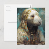 Een Manatee Briefkaart (Voorkant / Achterkant)
