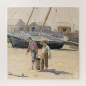 Een mand van Clams Legpuzzel (Verticaal)