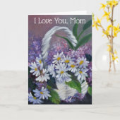 Een mand van de Kaart van het Moederdag van (Gele Bloem)