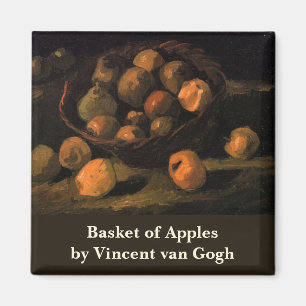 Een mandje appels van Vincent van Gogh Magneet
