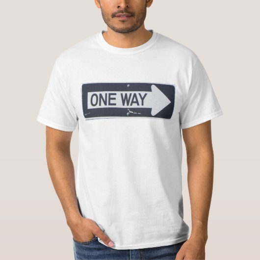 ÉÉN MANIER OM T-SHIRT TE SIGN (Voorkant)