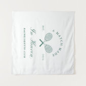 Een match Made in Heaven Bachelorette Wandkleed (Voorkant (horizontaal))