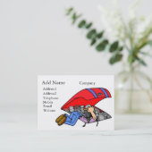 Een Mechanics Business/Profile Card Visitekaartje (Staand voorkant)