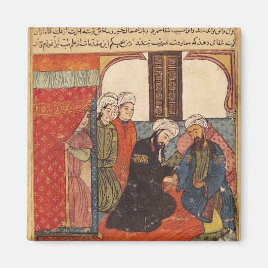 Een medische raadpleging magneet (Voorkant)