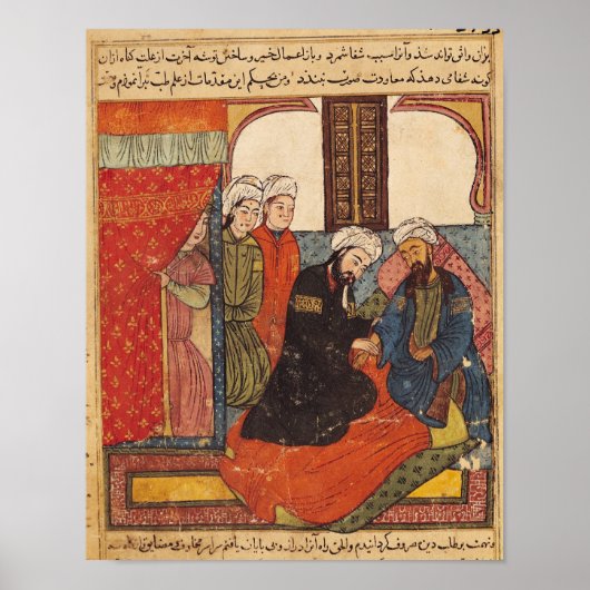 Een medische raadpleging poster (Voorkant)