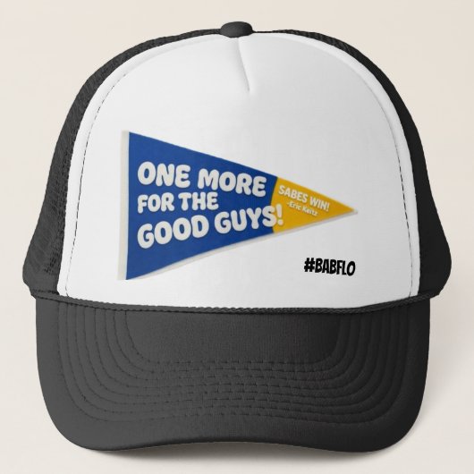 EEN MEER VOOR DE GOEDE JONGENS! TRUCKER PET (Voorkant)