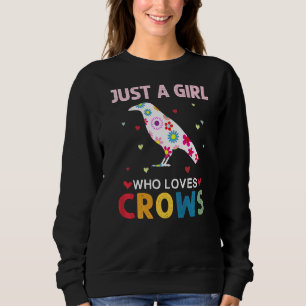 Een meisje dat alleen maar van de Crows Daisy Flow Trui