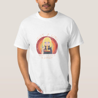 Een meisje dat van anime en Ramen houdt T-shirt