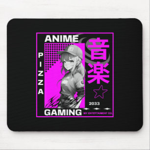 Een meisje dat van Anime houdt Muismat
