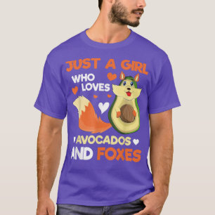 Een meisje dat van Avocados houdt T-shirt