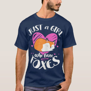 Een meisje dat van Foes Fo Lover houdt T-shirt