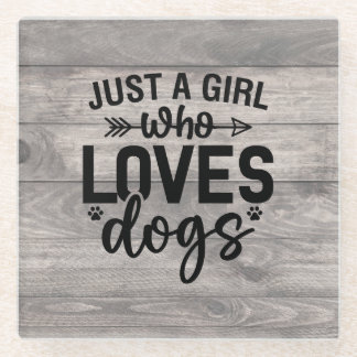 Een meisje dat van haar Onderzetter houdt