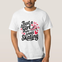Een meisje dat van schaatsen houdt