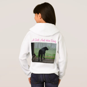 Een meisje en haar hond