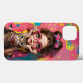 Een meisje en haar kat - Schattigee anime illustra Case-Mate iPhone Case (Achterkant (horizontaal))