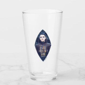 "Een meisje heeft geen naam" Arya Stark Graphic Glas