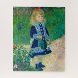 Een meisje met een gieter van Pierre Renoir Legpuzzel