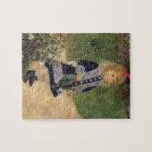 Een meisje met watering kan van Pierre Renoir Legpuzzel (Horizontaal)