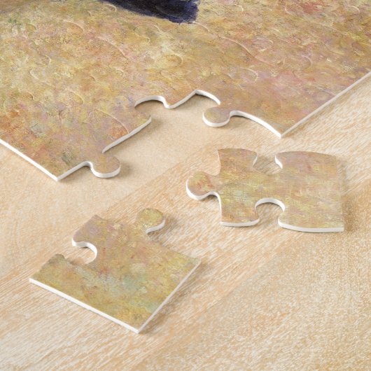 Een meisje met watering kan van Pierre Renoir Legpuzzel (Zijkant)