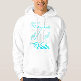 Een meisje nooit onderschatten met een Violin Gift Hoodie
