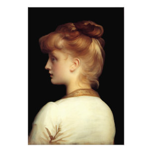 Een meisje van Lord Frederic Leighton Foto Afdruk