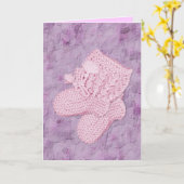 Een meisje Wenskaart Kaart (Gele Bloem)