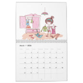Een meisjesleven - Aangepast 2-jarige kalender (Mar 2026)