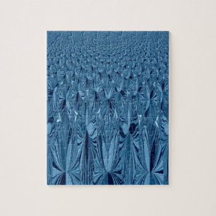 Een mengeling van Blauw Legpuzzel