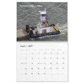 Een mengeling van sleepboten op de Hudson-rivier Kalender (Mar 2027)