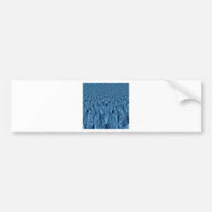Een mengsel van Blauw Bumpersticker