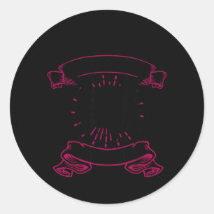 Een Meningioma Krijger Meningioma Ondersteuning Ov Ronde Sticker
