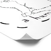 Een mens aannemen poster (Hoek)