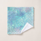 Een Mermaid Galaxy Series Design 2 Bad Handdoek (Wasdoekje)