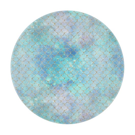 Een Mermaid Galaxy Series Design 2 Snijplank (Voorkant)