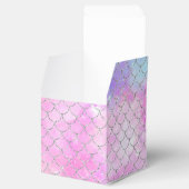 Een Mermaid Galaxy Series Design 4 Bedankdoosjes (Geopend)