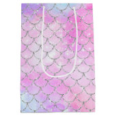 Een Mermaid Galaxy Series Design 4 Medium Cadeauzakje (Achterkant)