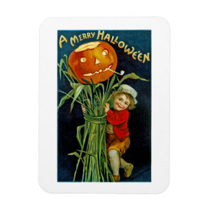 Een Merry Halloween Magneet