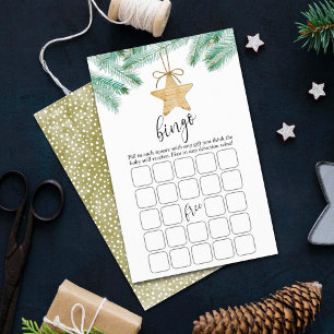 Een Merry Little Baby shower Bingo Game