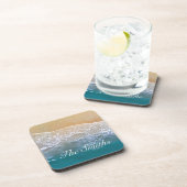 Een met de Beach Bier Onderzetter (Rechterzijde)