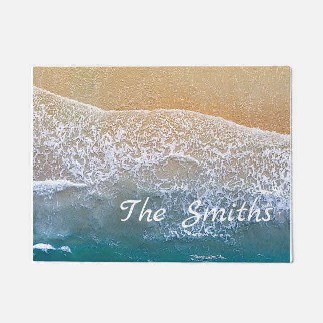 Een met de Beach Deurmat (Voorkant)