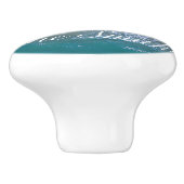 Een met de Beach Keramische Knop (Zijkant)