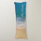 Een met de Beach Lichaamskussen (Voorkant Verticaal)