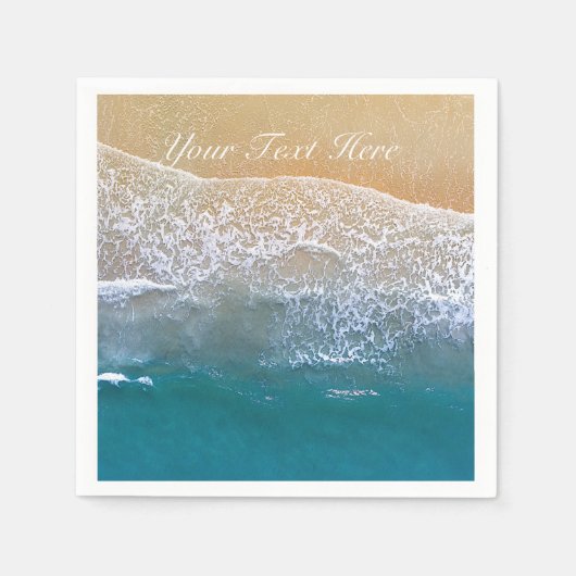 Een met de Beach Servet (Voorkant)