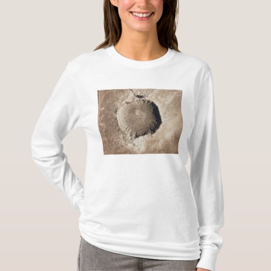 Een meteorietinslagkrater t-shirt (Voorkant)
