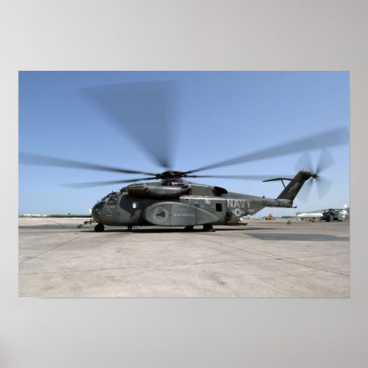 Een MH-53E Zee Dragon helikopter Poster (Voorkant)
