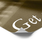 Een microfoon en een hoofdtelefoon poster (Hoek)