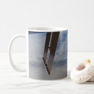 Een mid-atlantisch lagedruksysteem. koffiemok