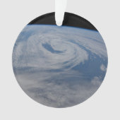 Een mid-atlantisch lagedruksysteem. ornament (voorkant)