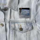 Een mid-atlantisch lagedruksysteem. vierkante button 5,1 cm (In situ)