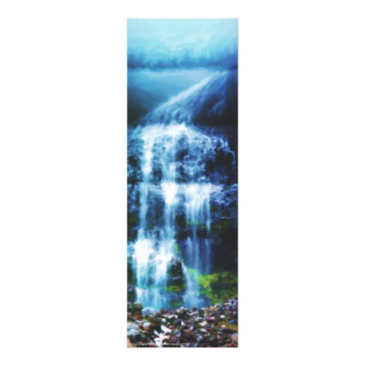 Een middag om de Herfsten van Spray Foto Afdruk (Voorkant)